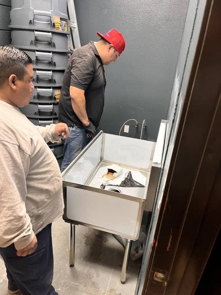 Commercial plumbing and sink installation in Upper Brookville